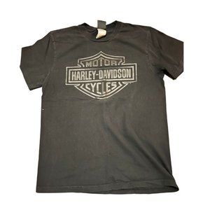 Harley-Davidson Monotone Design T-Shirt - Huntington Beach